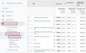 google analytics référencement