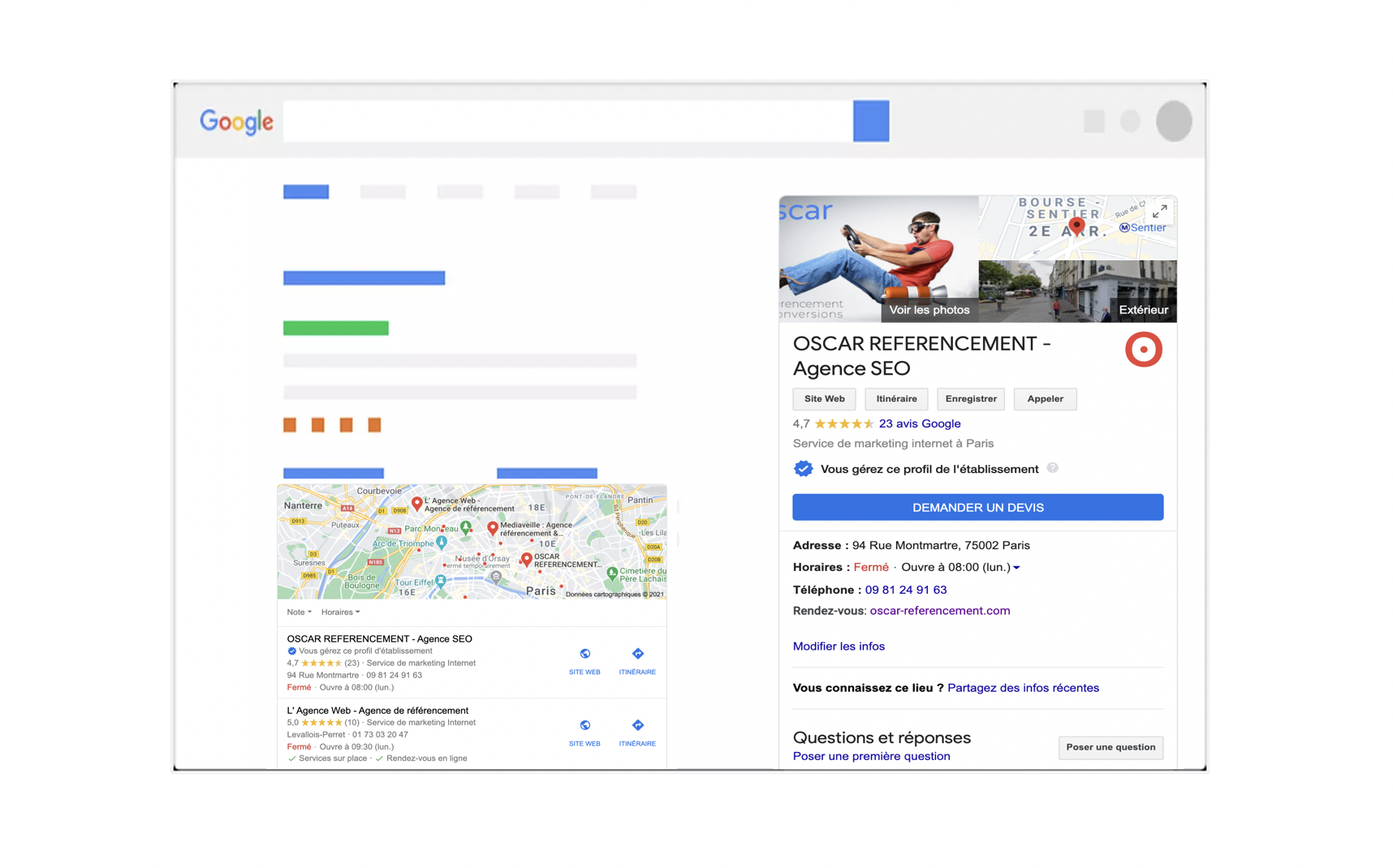 optimisation google my business