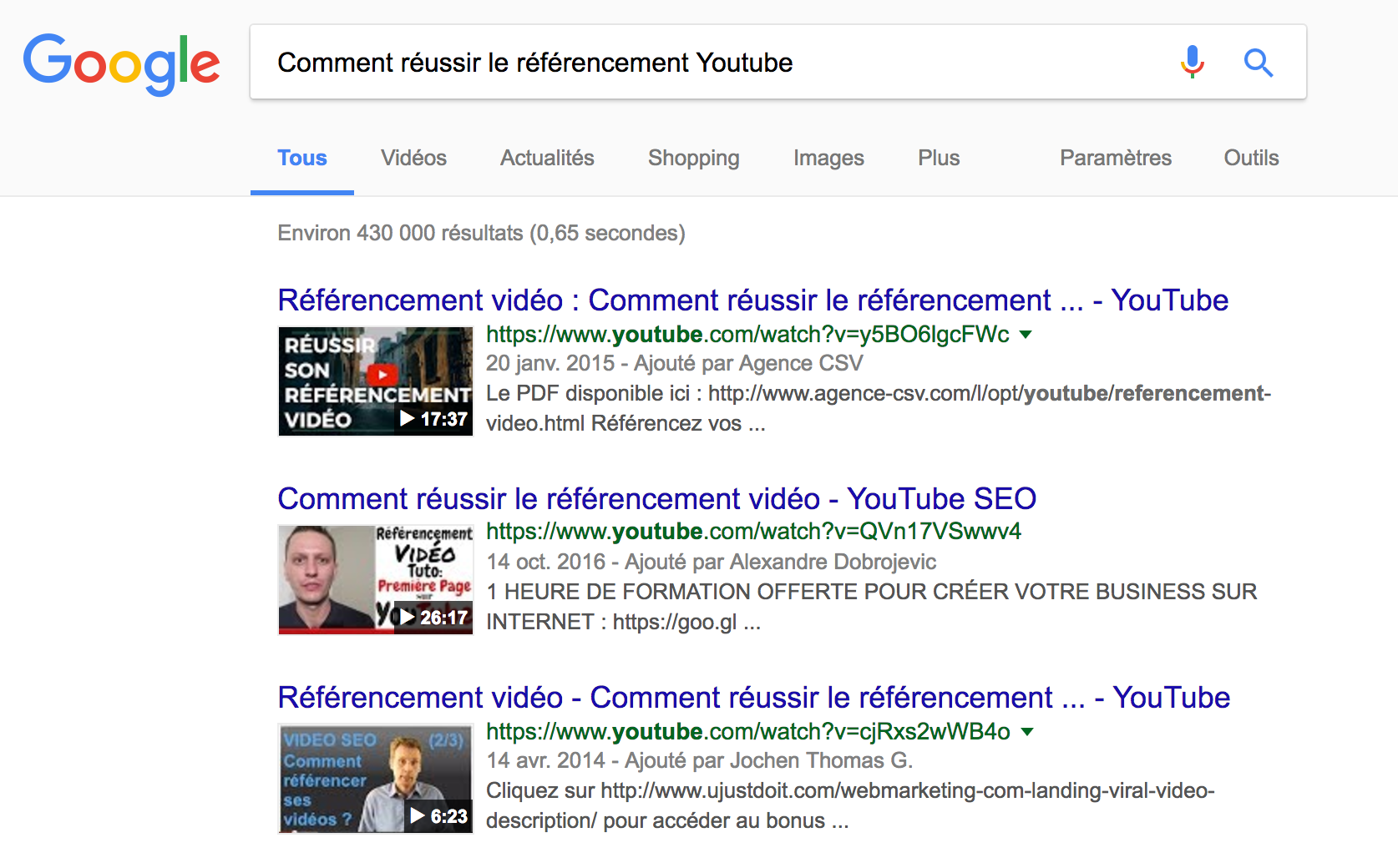 tuto referencement google